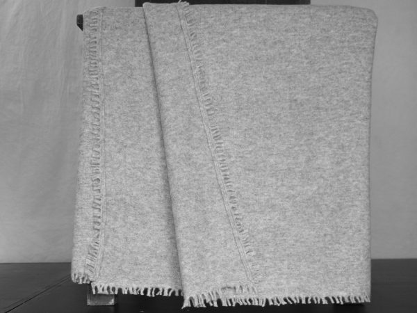 Cashmere travel blanket