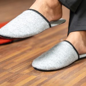 Cashmere slippers