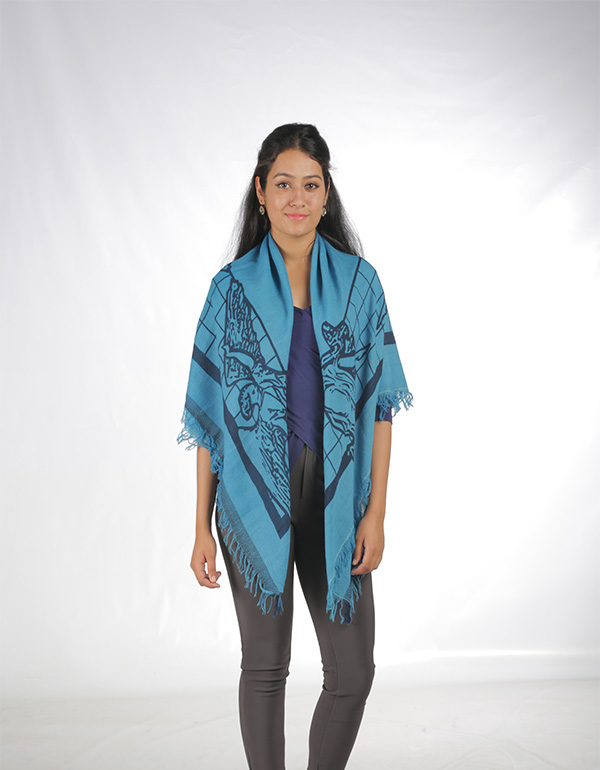 square cashmere scarf